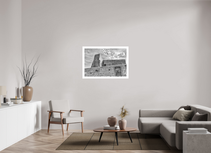 105 x 70 cm, Hahnemühle FineArt Pearl Rural architecture